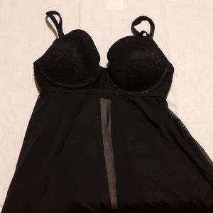 Black babydoll